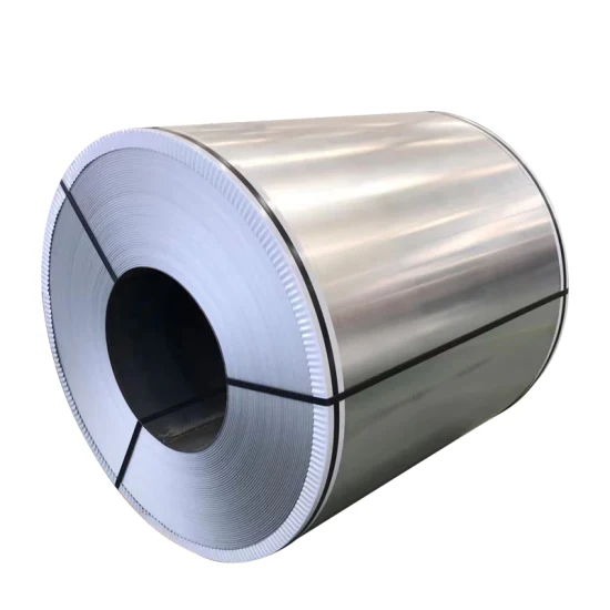 Tira de bobina de lámina de acero Gi Gl SPCC Secc CRC HRC G350 G450 G550 Laminado en frío por inmersión en caliente Dx51d Dx52D Dx53D Z275 Rollo de acero recubierto de zinc Bobina galvanizada para techos