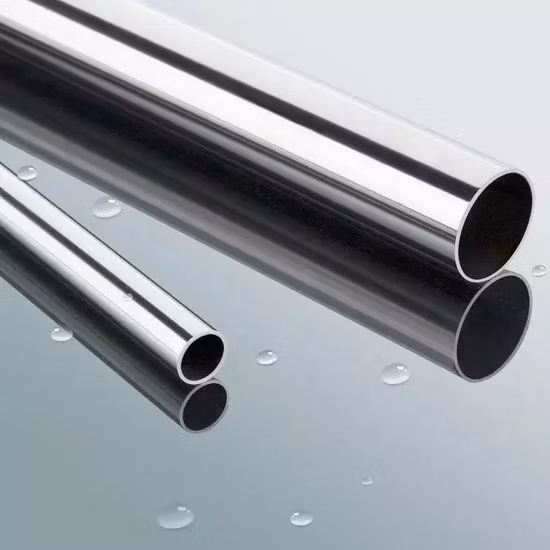 Tubo redondo de acero inoxidable ASTM A270 A554 SS304 316L 316 310S 440 1.4301 321 904L 201 Tubo cuadrado Inox Ss Tubo sin soldadura