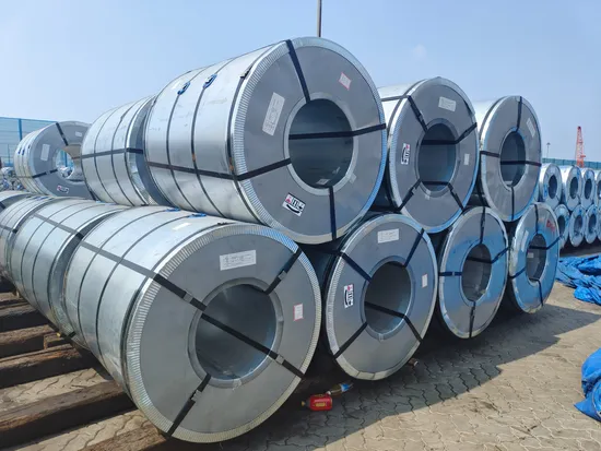 Jisg3302 SGCC Hoja de acero galvanizado en caliente de hierro galvanizado en caliente de 0,2 mm en bobina
